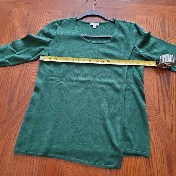 J. Jill Green asymmetrical sweater - Picture 6 of 9